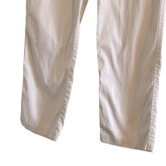 Peruvian Connection Maya Cropped Trousers Women’s Size 6 Pants White Sand - Picture 4 of 9